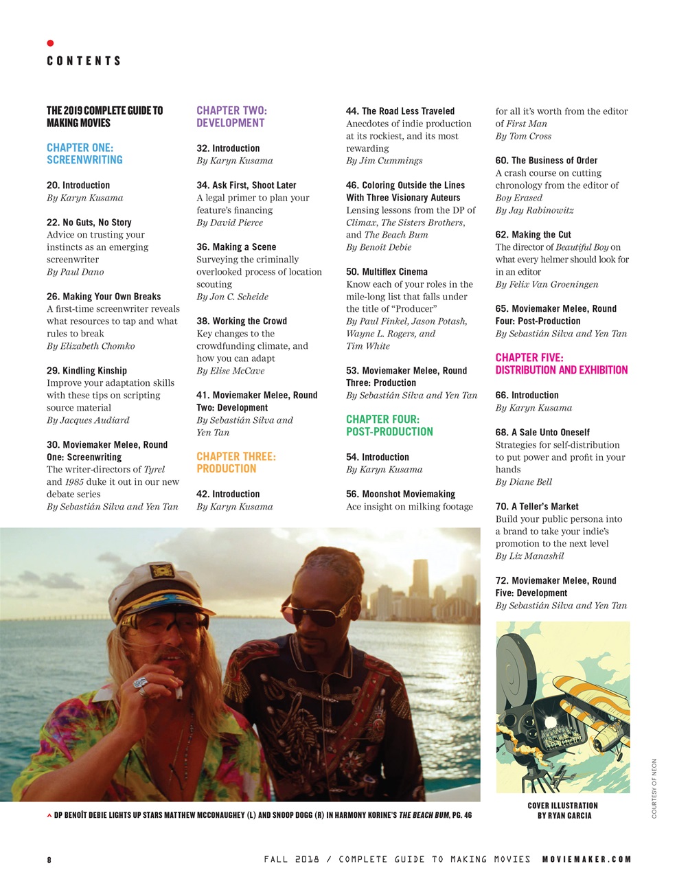 MovieMaker Magazine Preview Pages