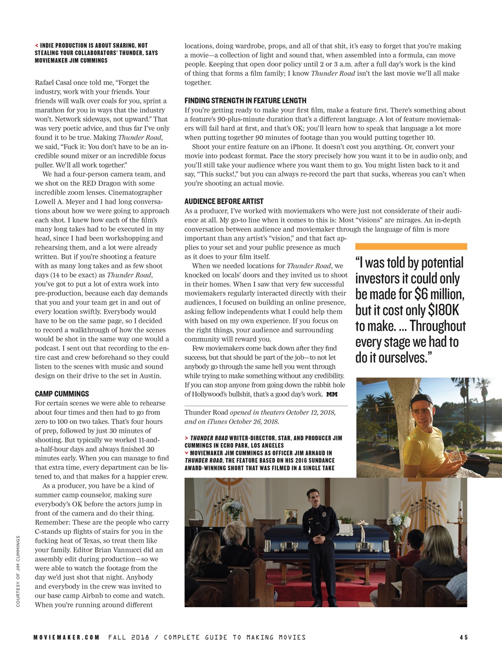 MovieMaker Magazine Preview Pages