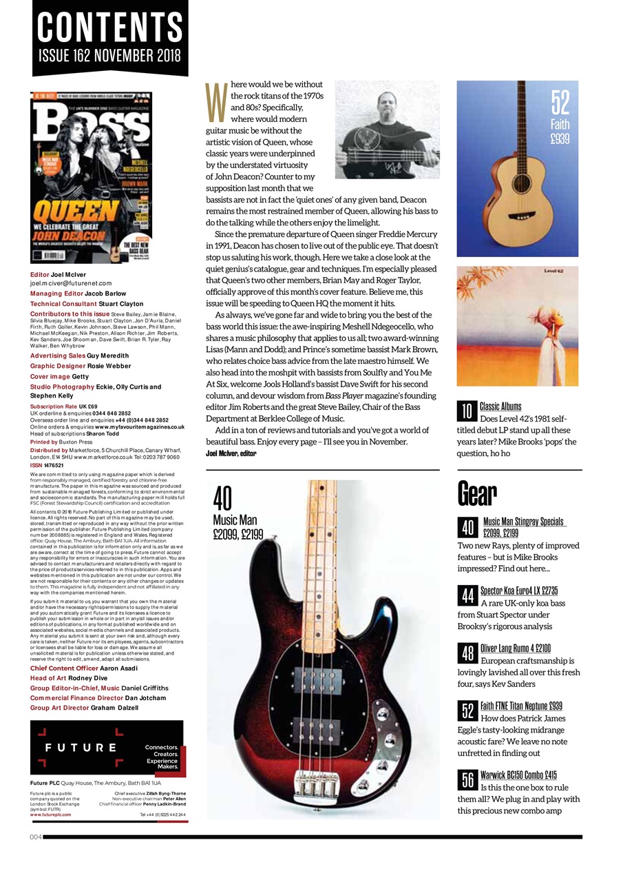 Bass Player UK Preview Pages