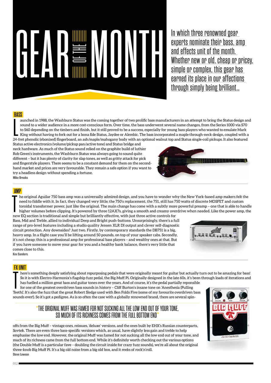 Bass Player UK Preview Pages