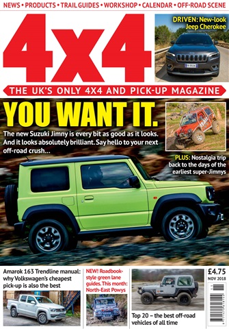Overlander 4X4 issue November 2018