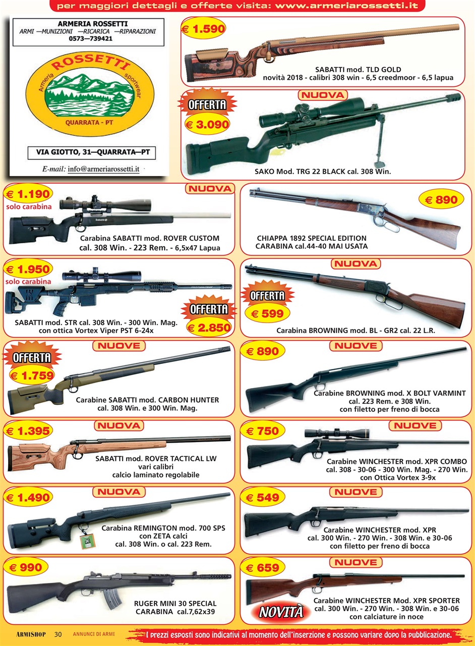 ARMI SHOP Preview Pages