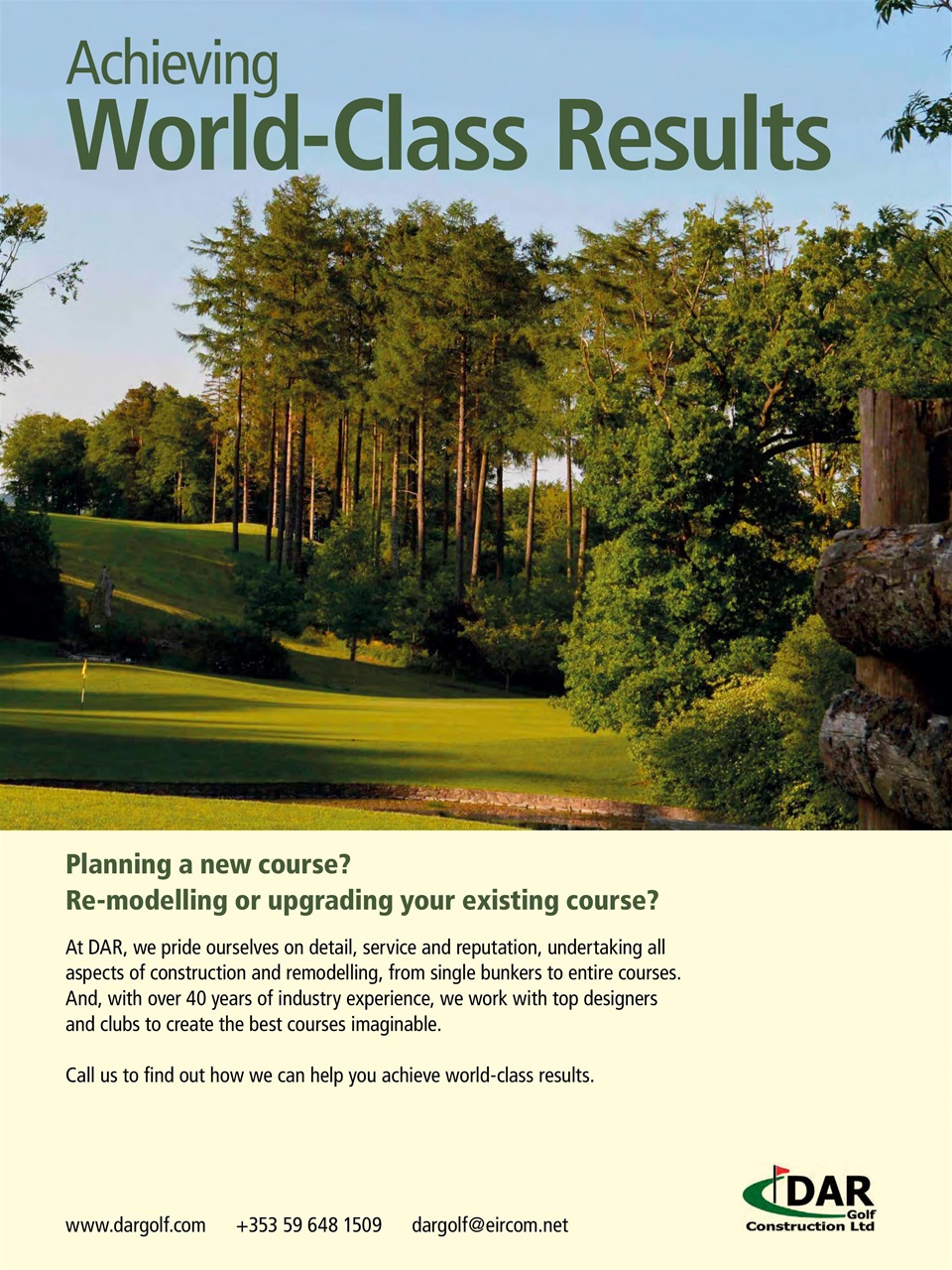 Golf Course Architecture Preview Pages