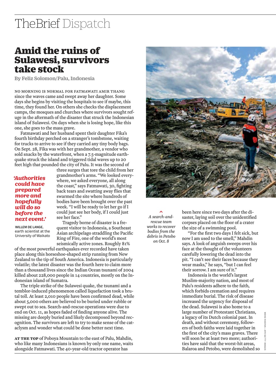 TIME Magazine Europe Preview Pages