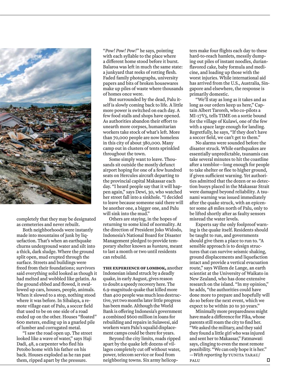 TIME Magazine Europe Preview Pages