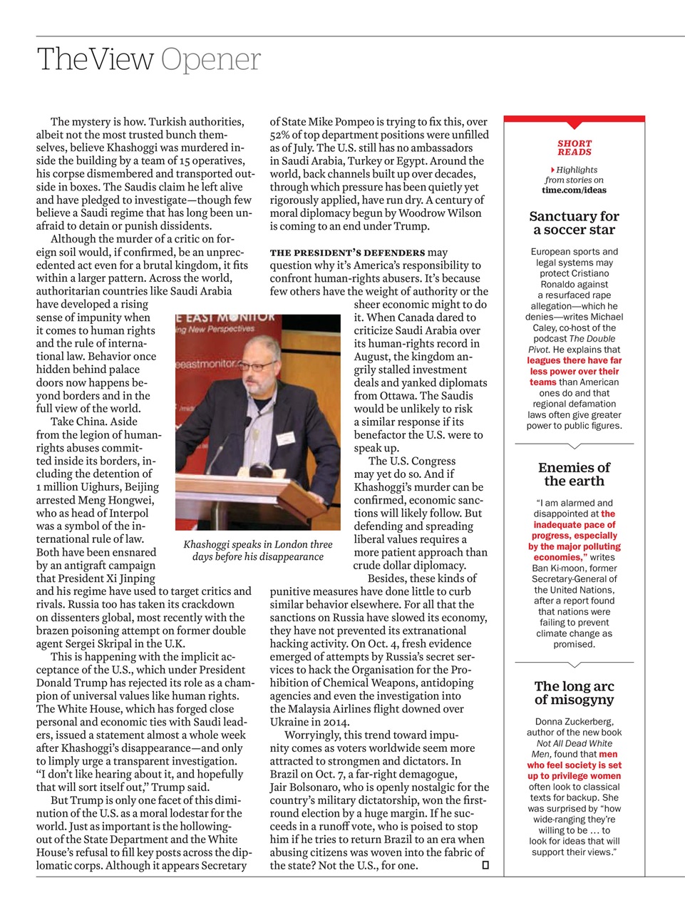 TIME Magazine Europe Preview Pages