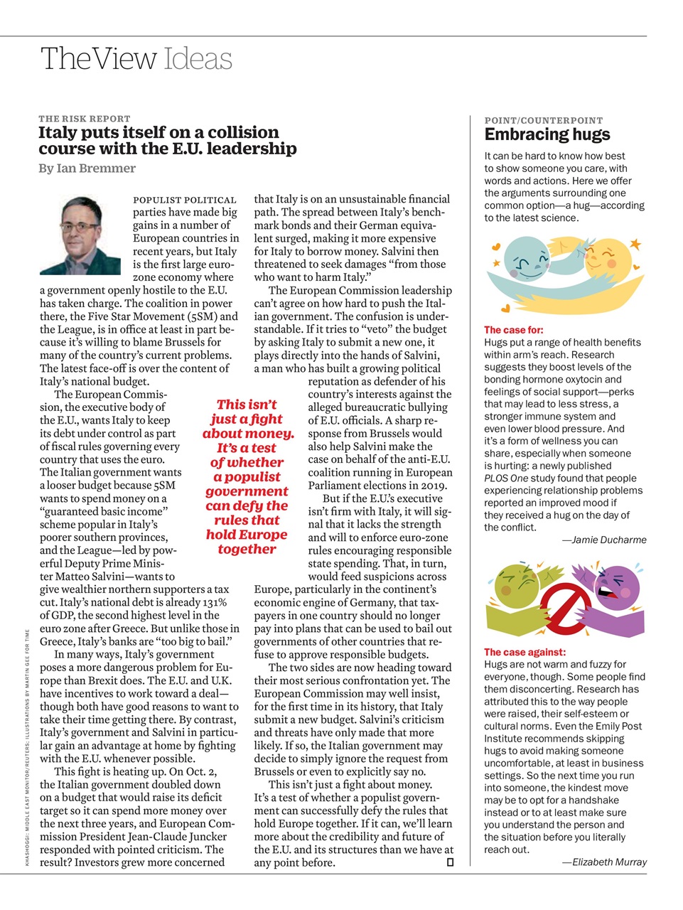 TIME Magazine Europe Preview Pages