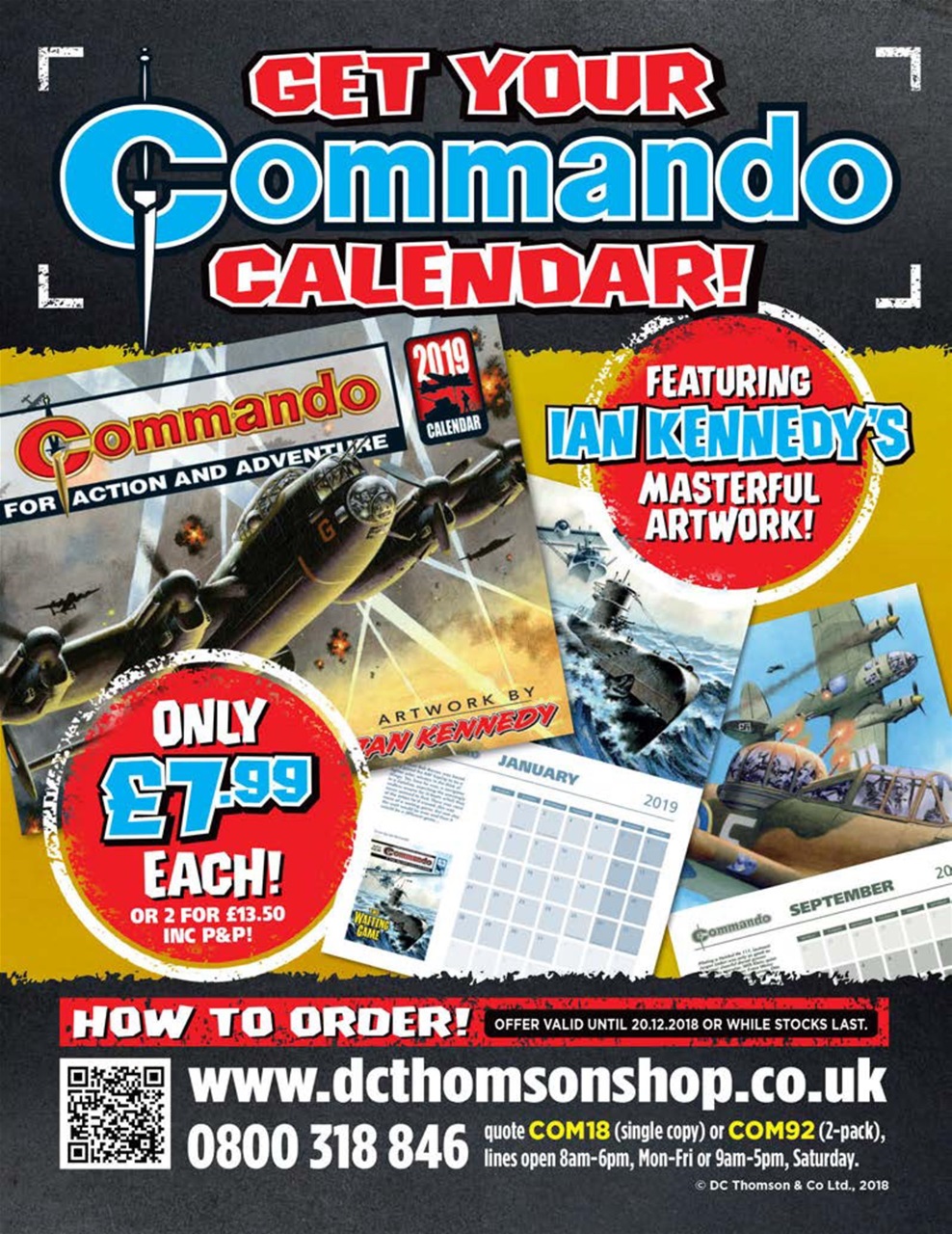 Commando Preview Pages