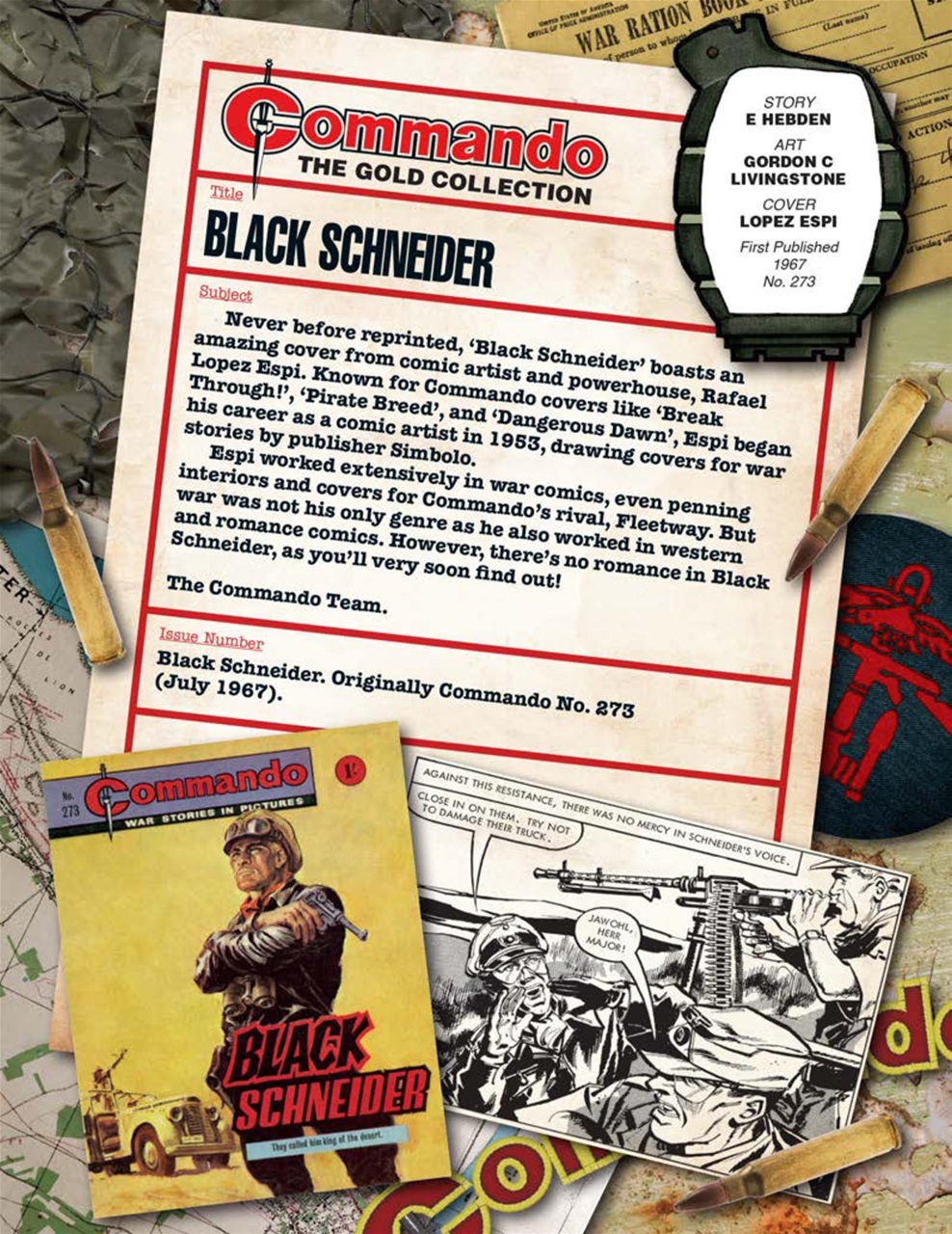 Commando Preview Pages