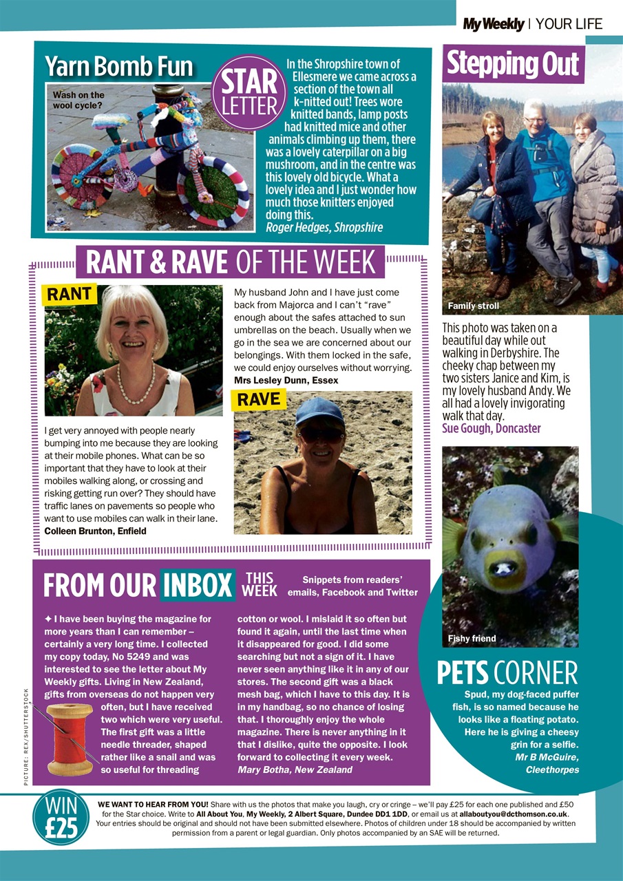 My Weekly Preview Pages