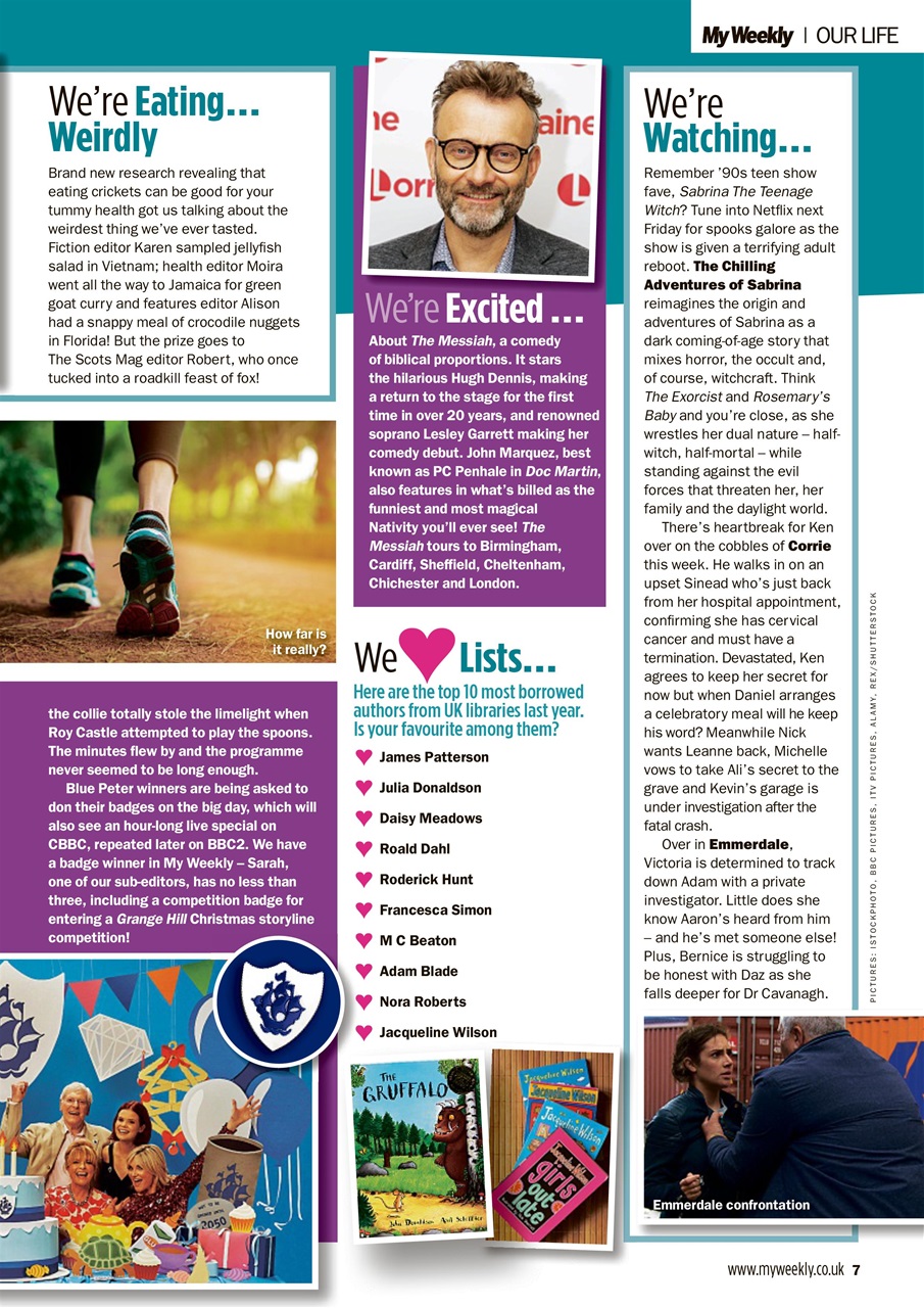 My Weekly Preview Pages