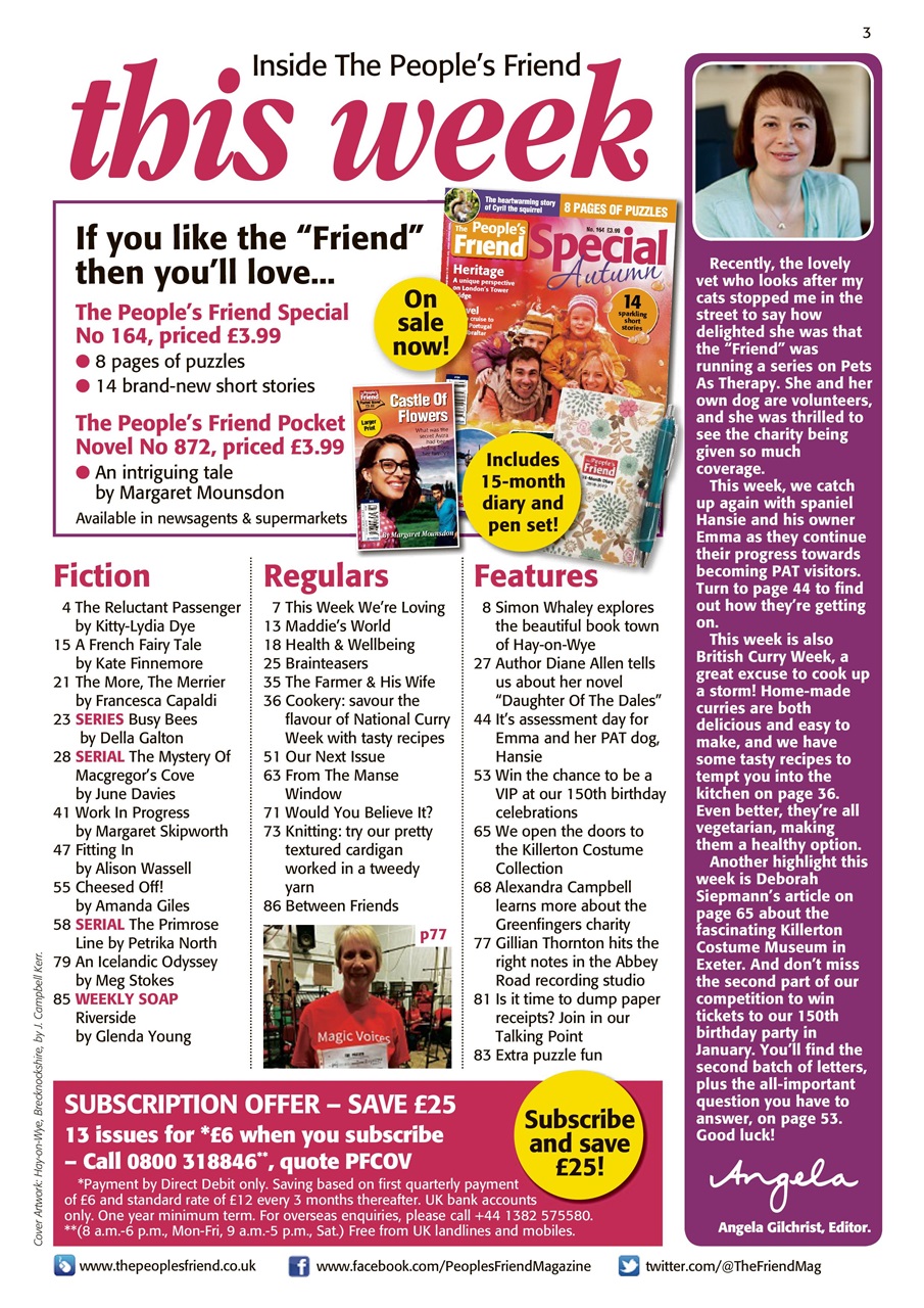 The People’s Friend Preview Pages