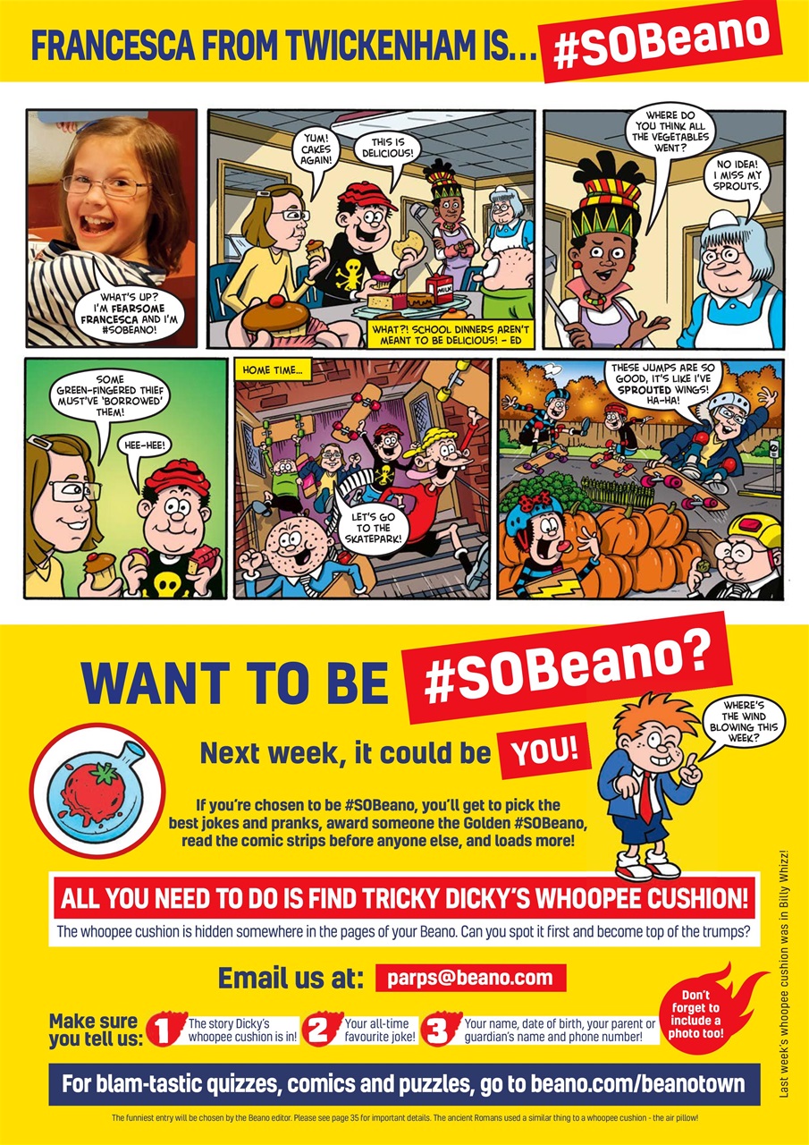 Beano Preview Pages