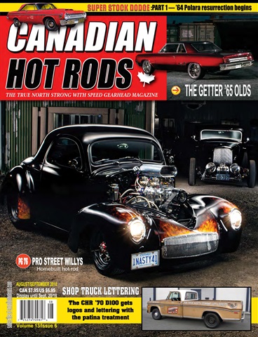 Canadian Hot Rods issue AUG/SEPT 2018