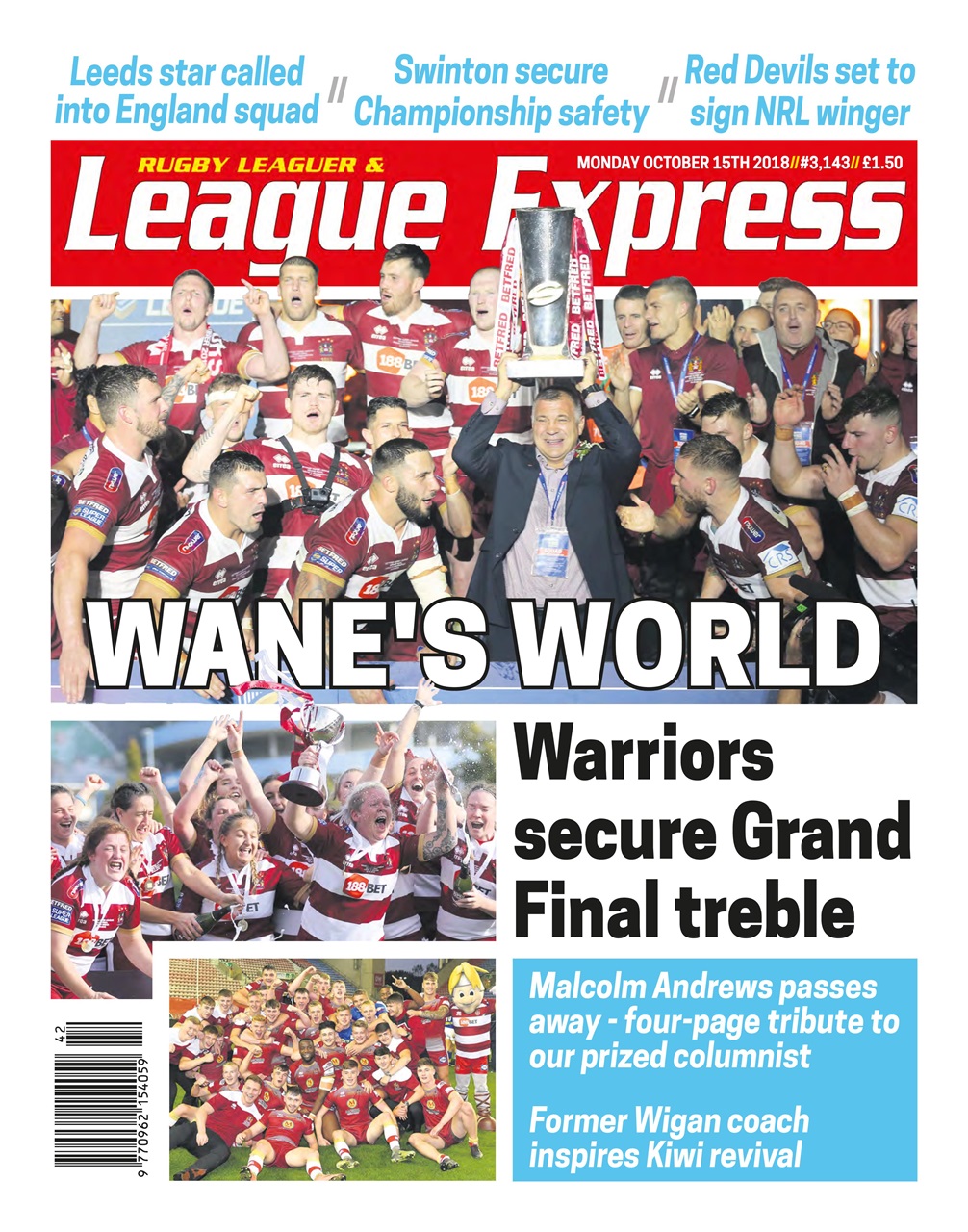 League Express Preview Pages