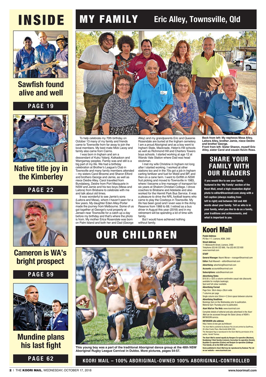 Koori Mail Preview Pages