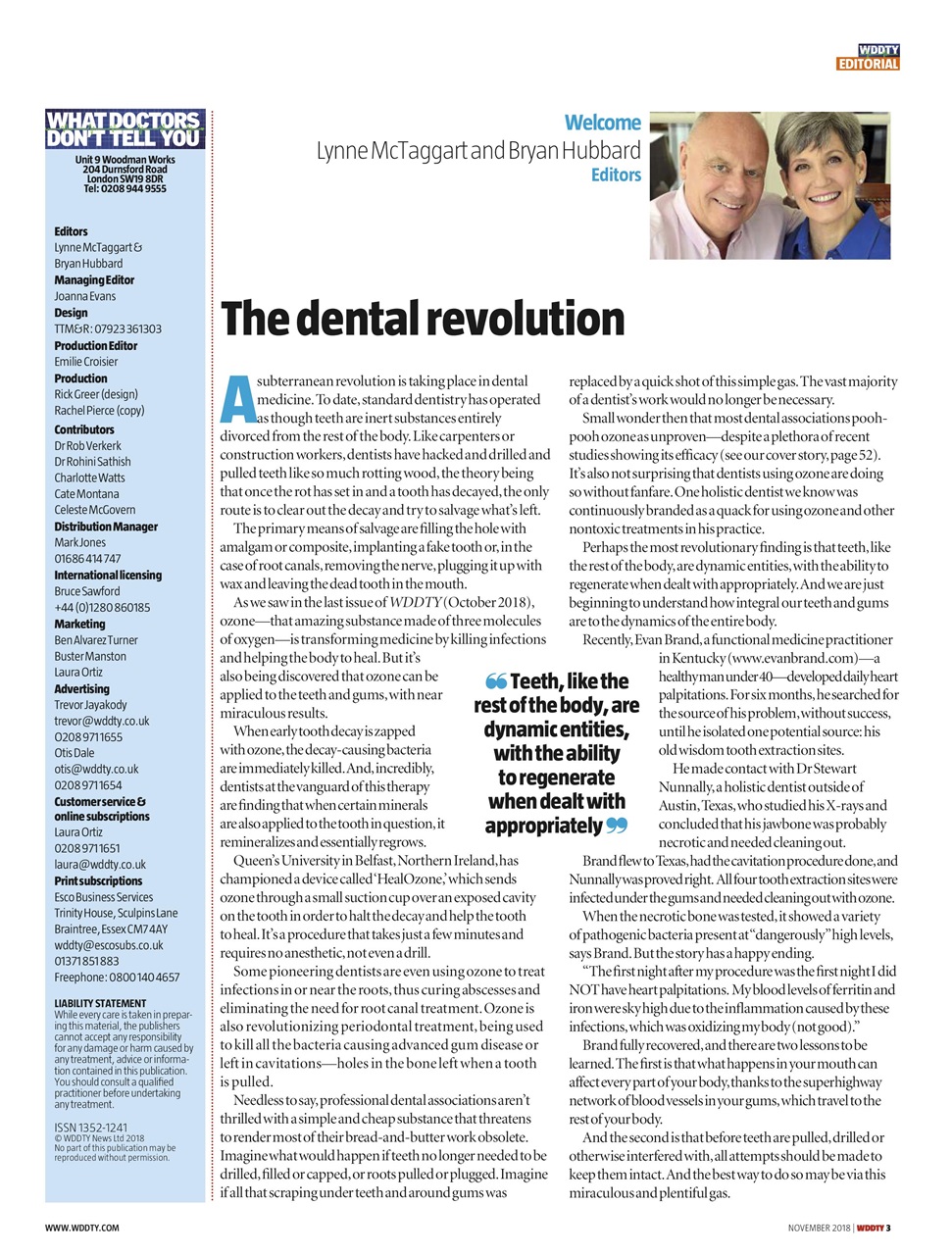 What Doctors Don't Tell You Preview Pages