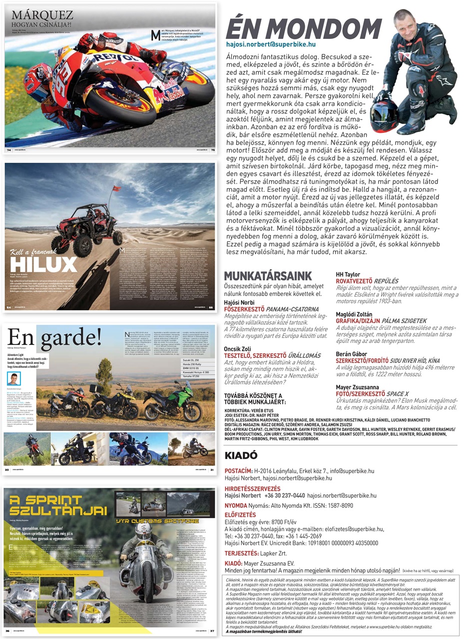 SuperBike Hungary Preview Pages