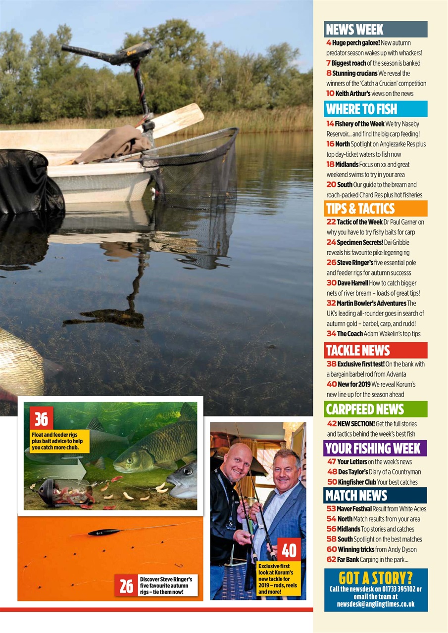 Angling Times Preview Pages