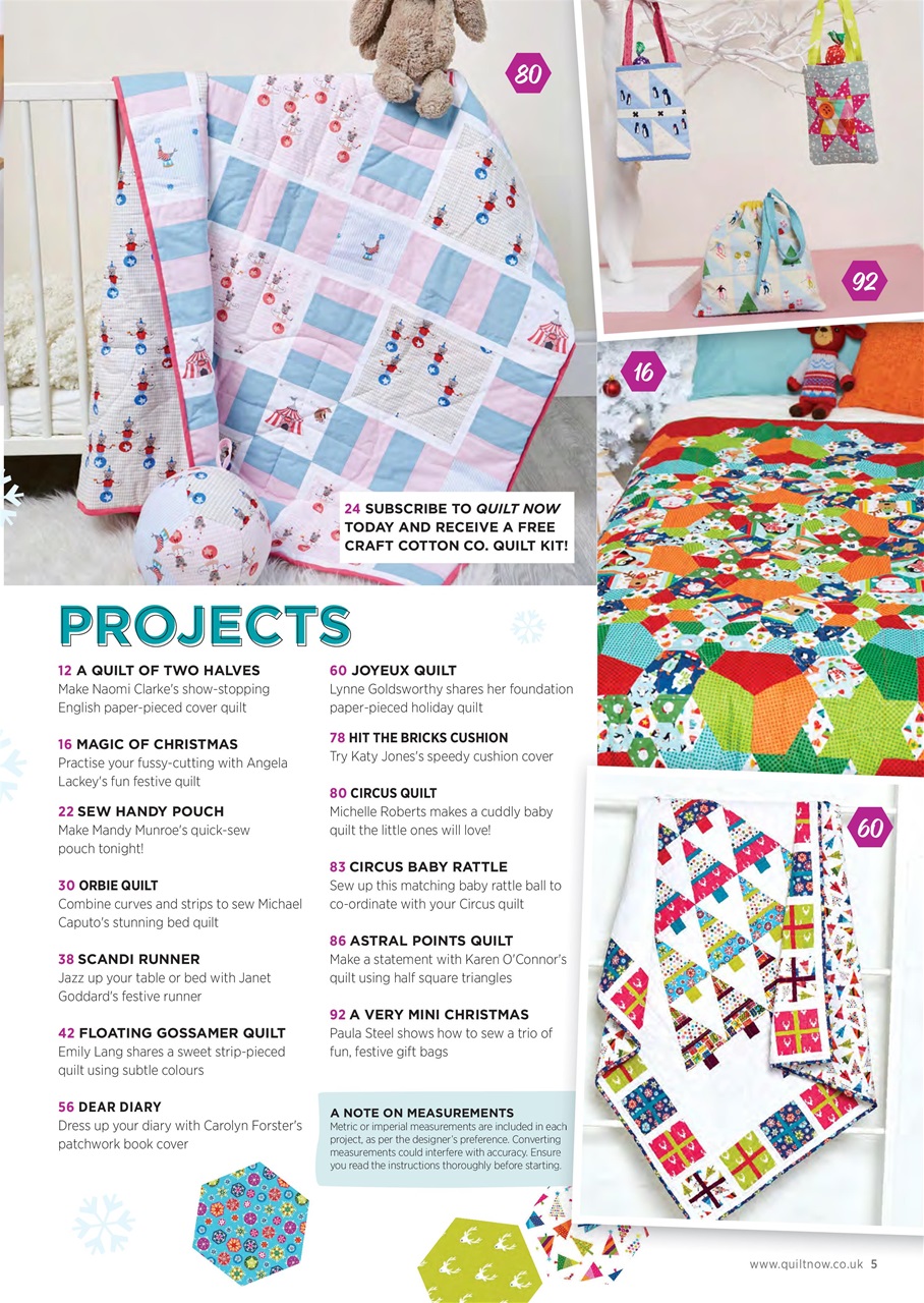 Quilt Now Preview Pages