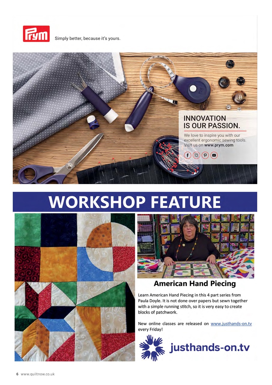 Quilt Now Preview Pages