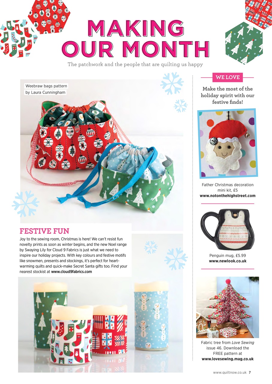 Quilt Now Preview Pages