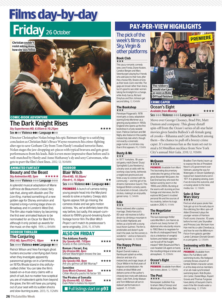 TV & Satellite Week Preview Pages