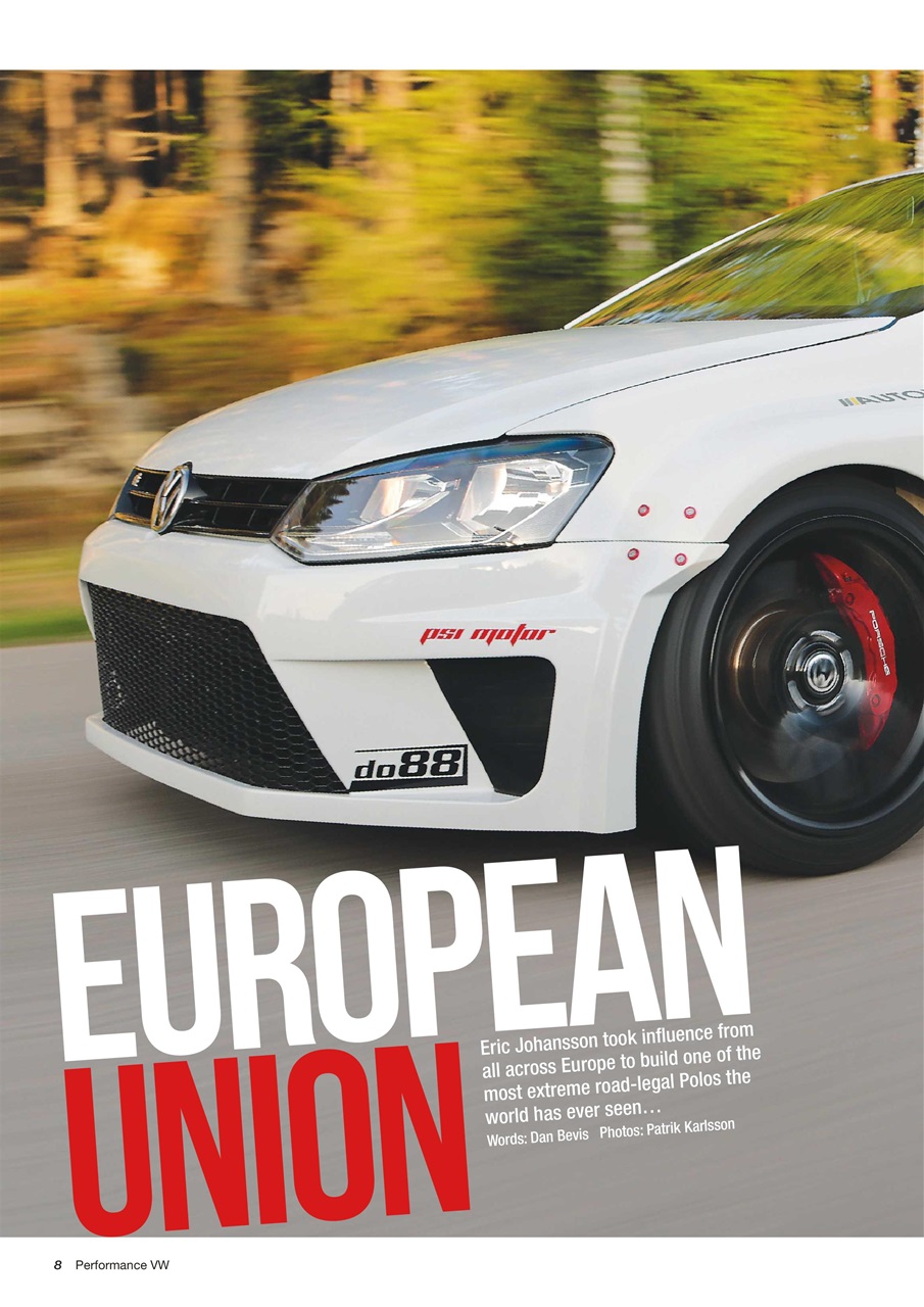 Performance VW Preview Pages