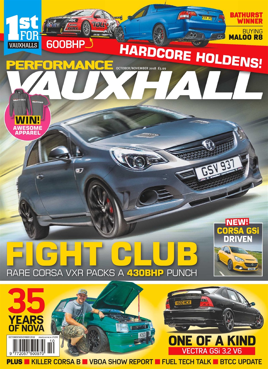 Performance Vauxhall Preview Pages