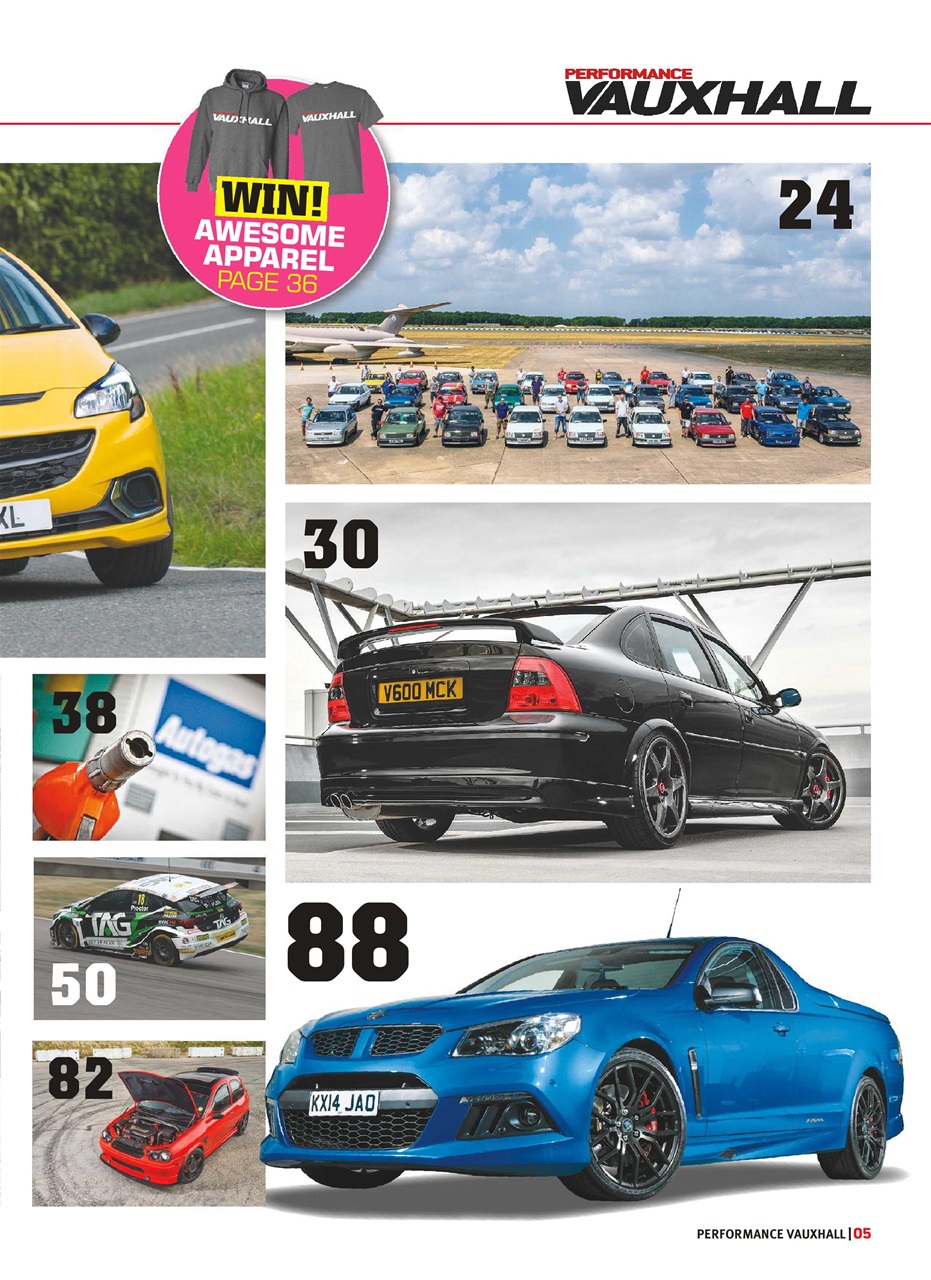 Performance Vauxhall Preview Pages