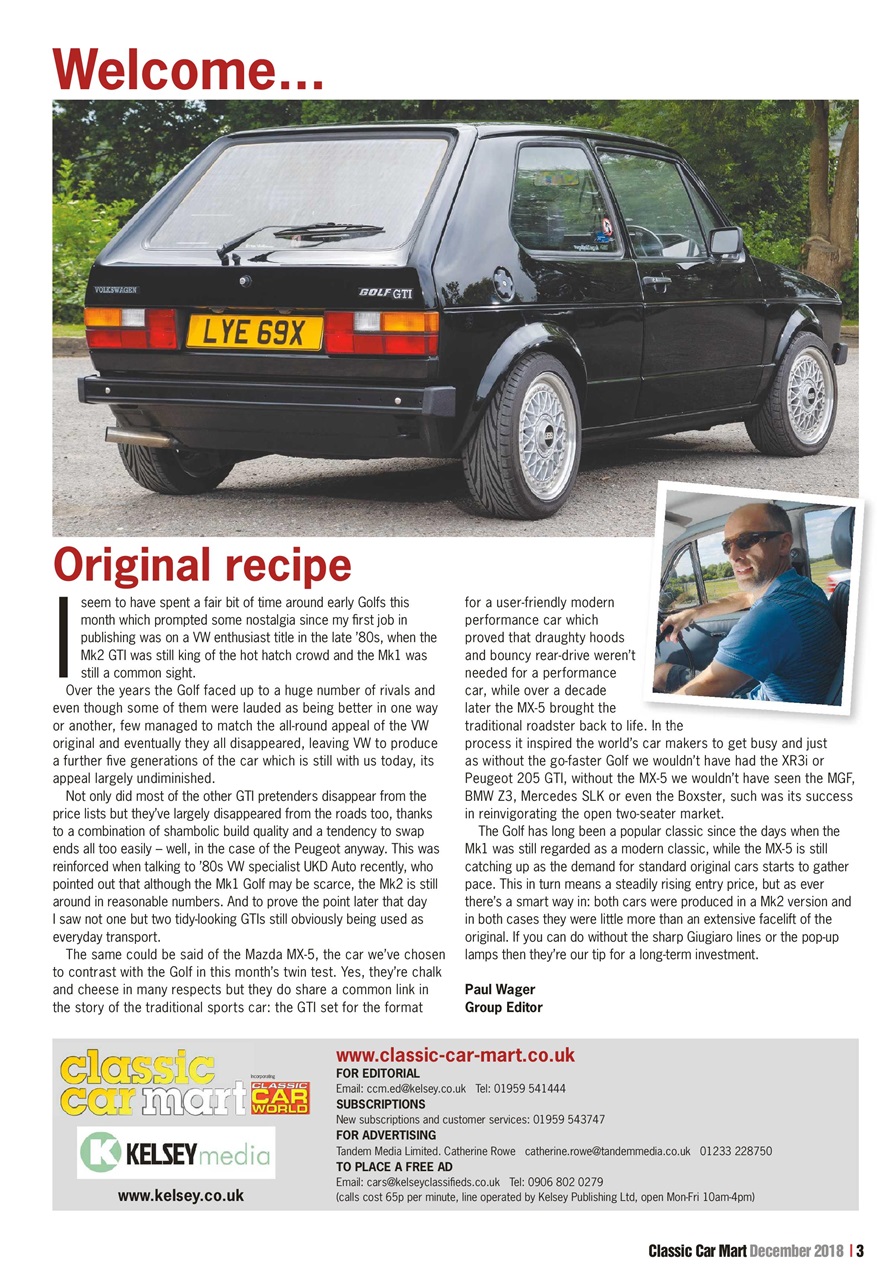 Classic Car Mart Preview Pages