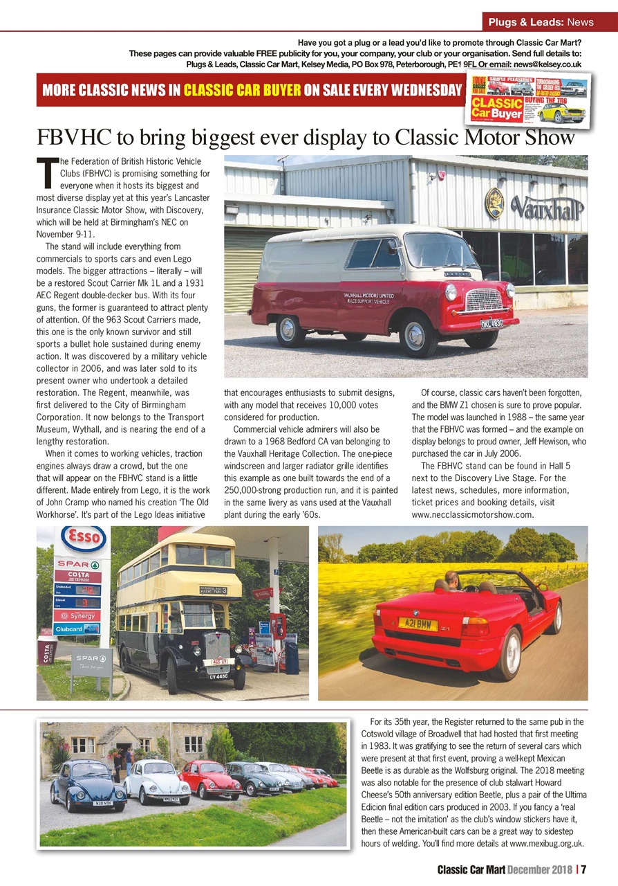 Classic Car Mart Preview Pages