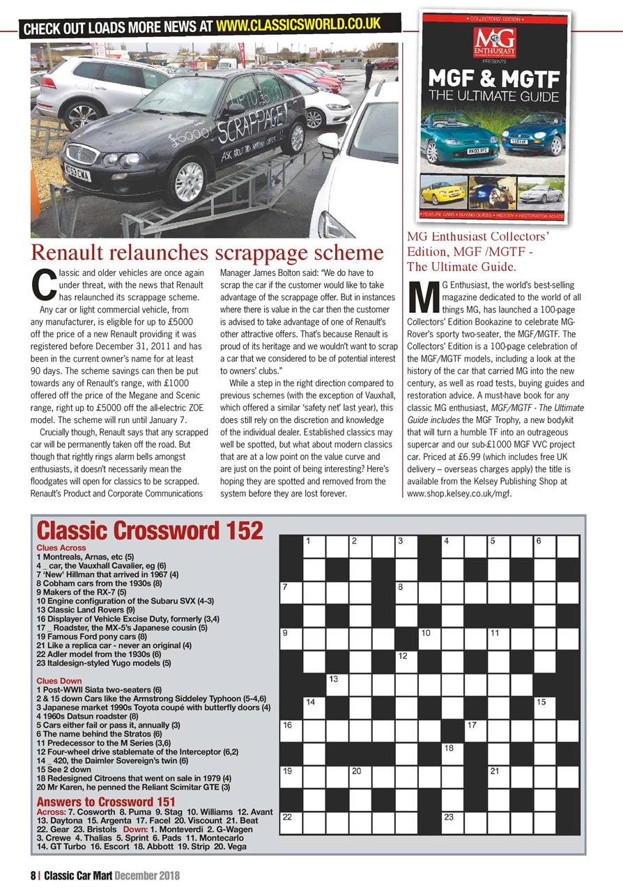 Classic Car Mart Preview Pages