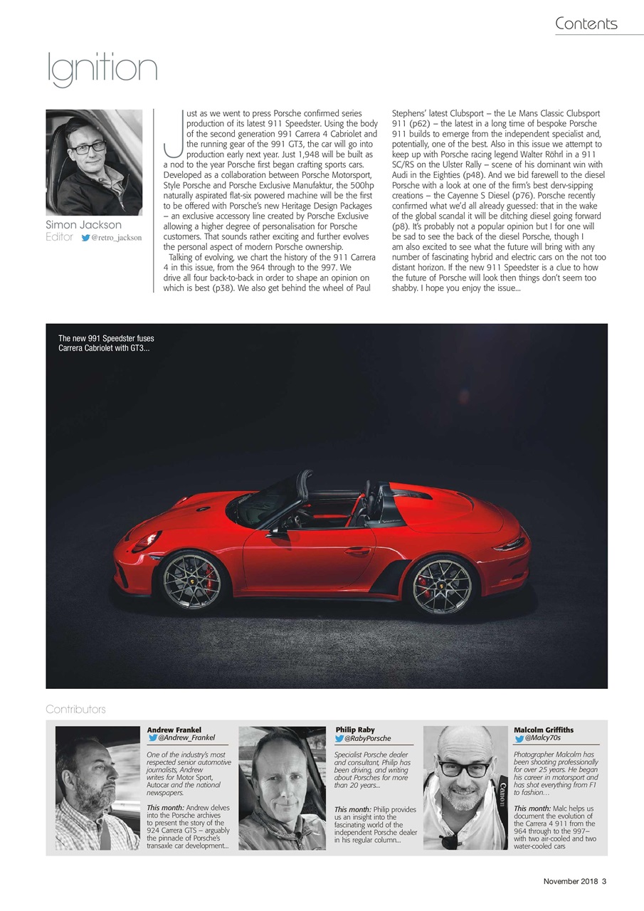 GT Porsche Preview Pages