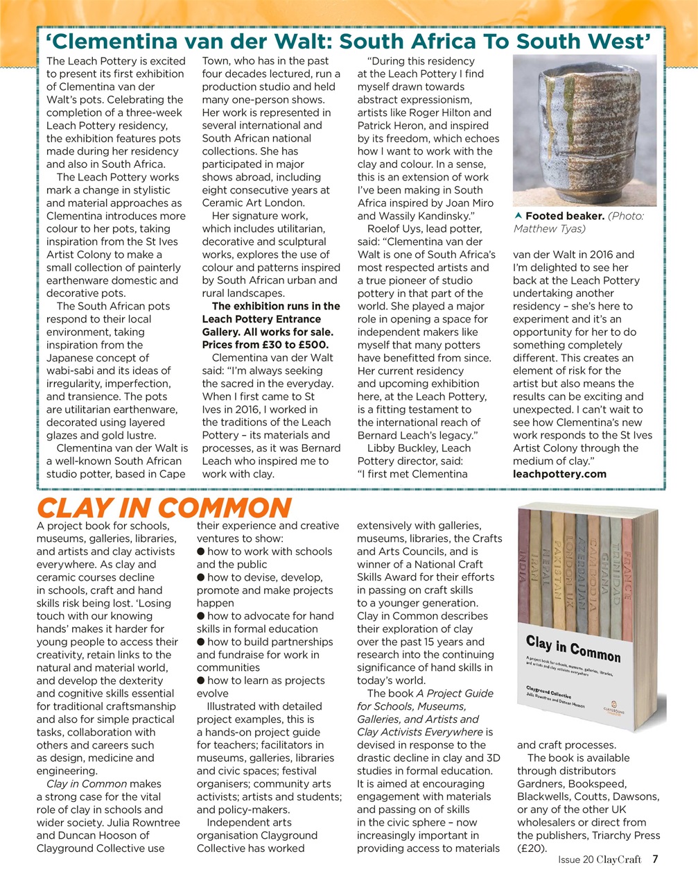 ClayCraft Preview Pages