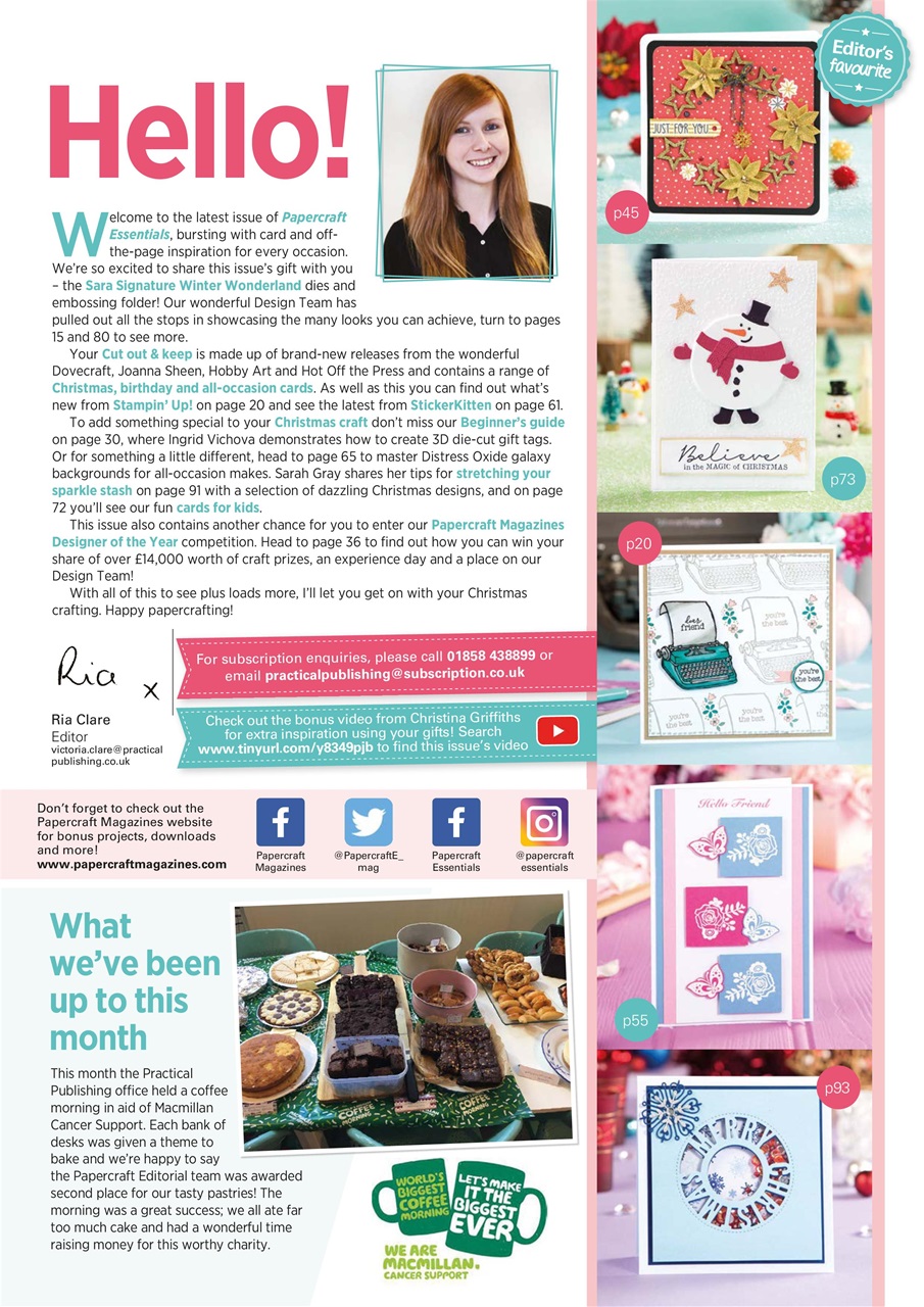 Papercraft Essentials Preview Pages