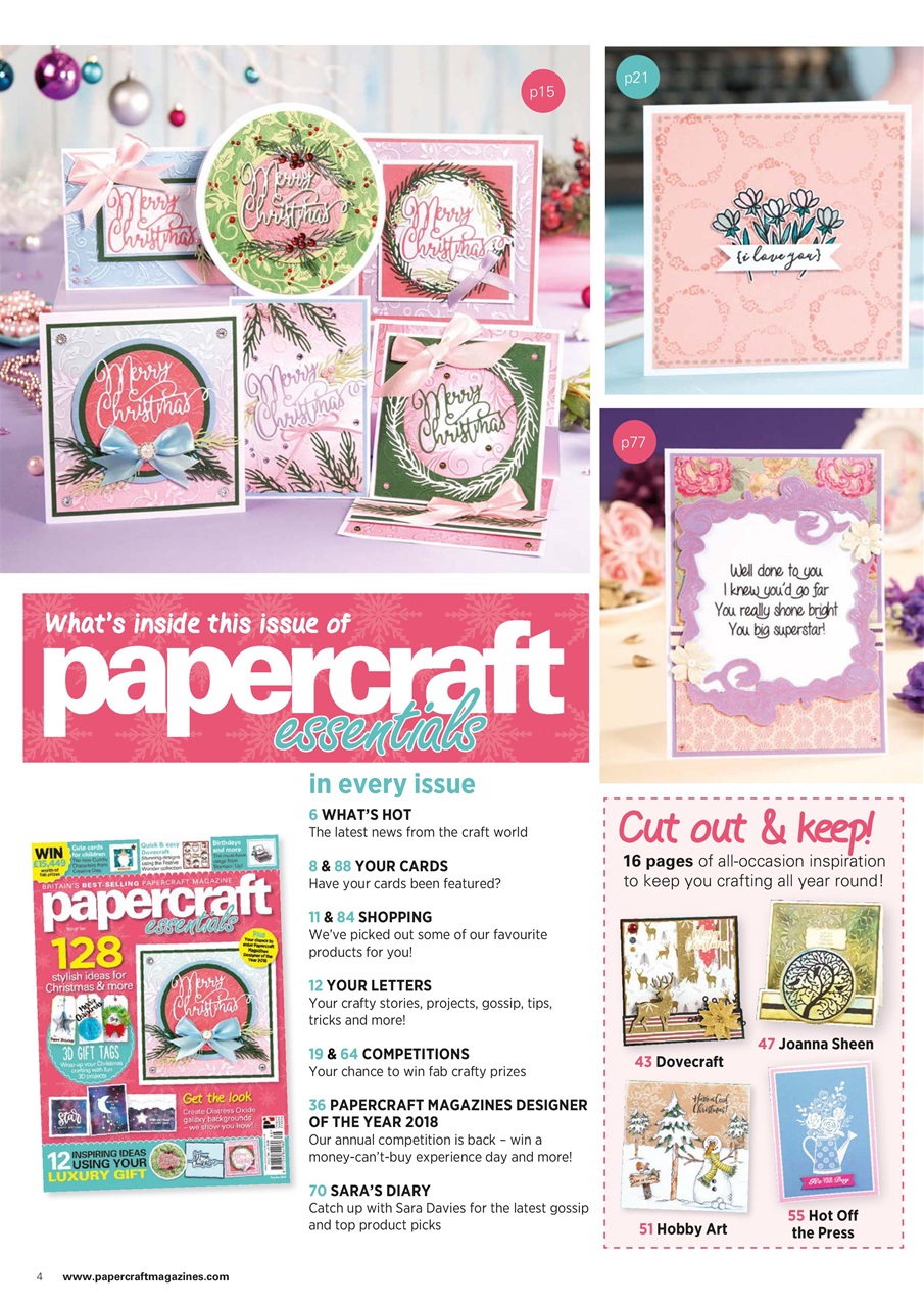 Papercraft Essentials Preview Pages