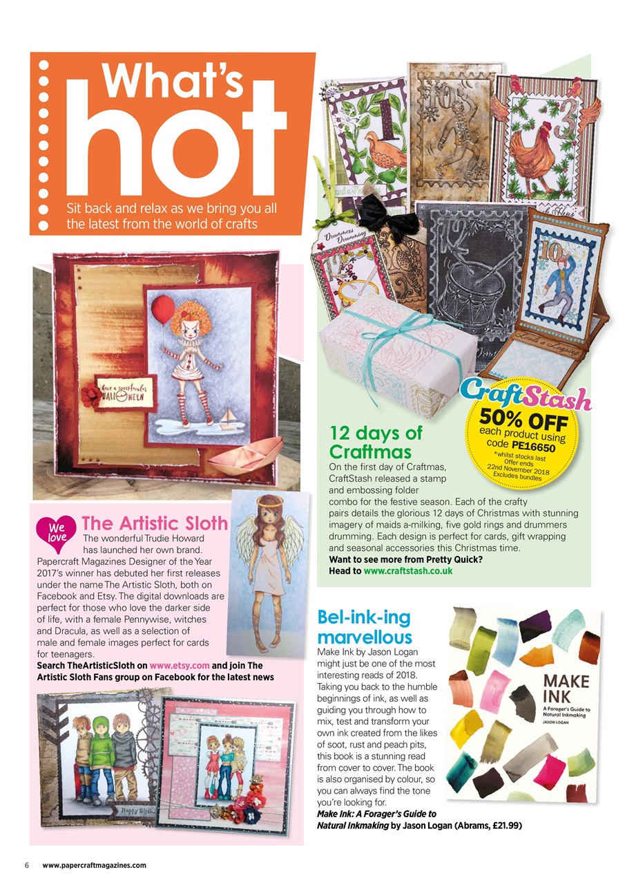 Papercraft Essentials Preview Pages