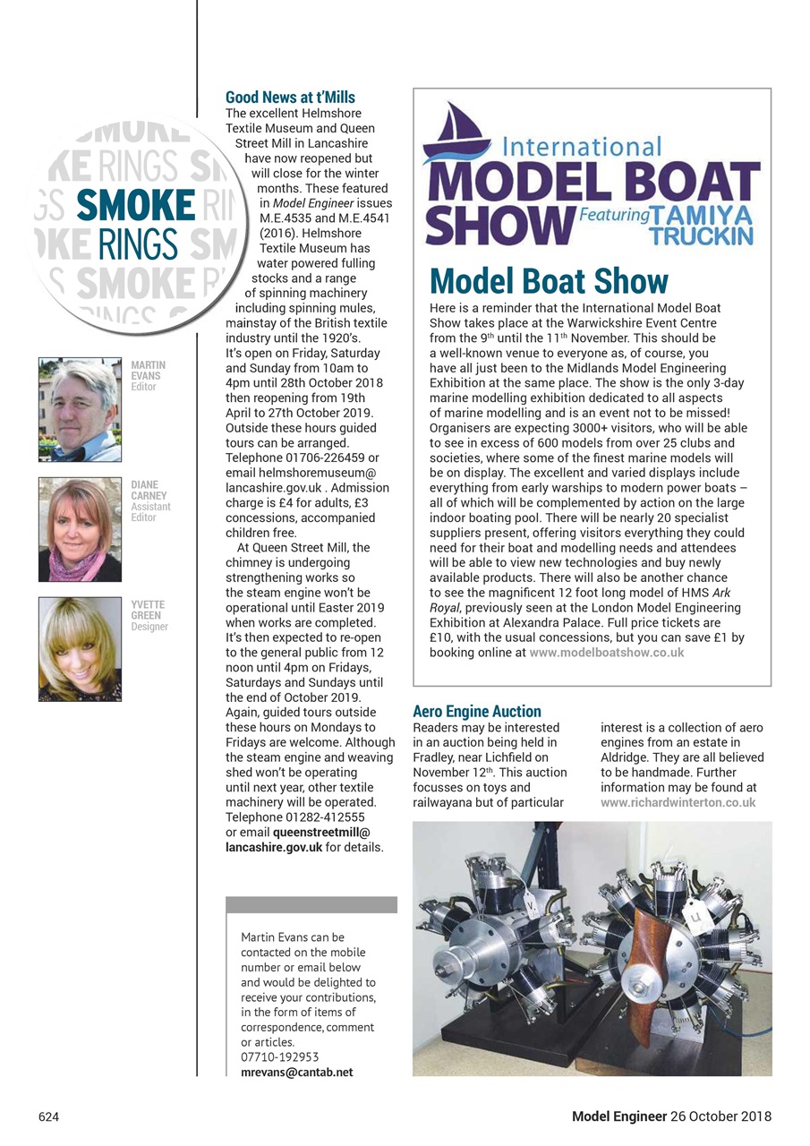 Model Engineer Preview Pages