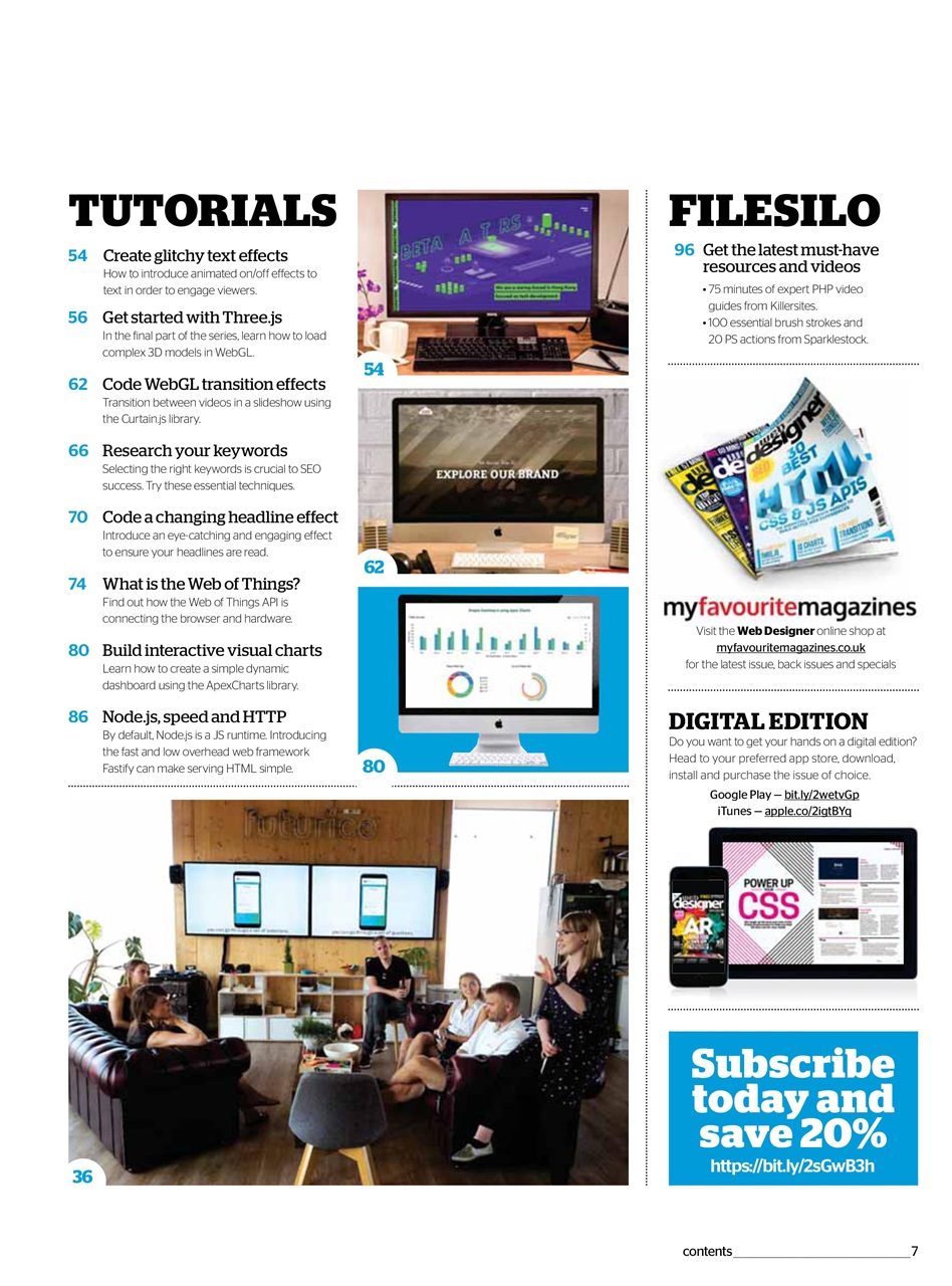 Web Designer Preview Pages