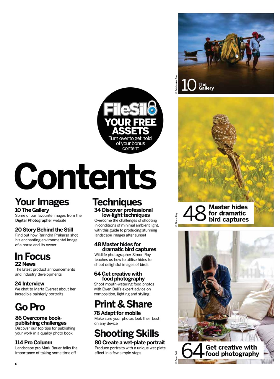 Digital Photographer Preview Pages