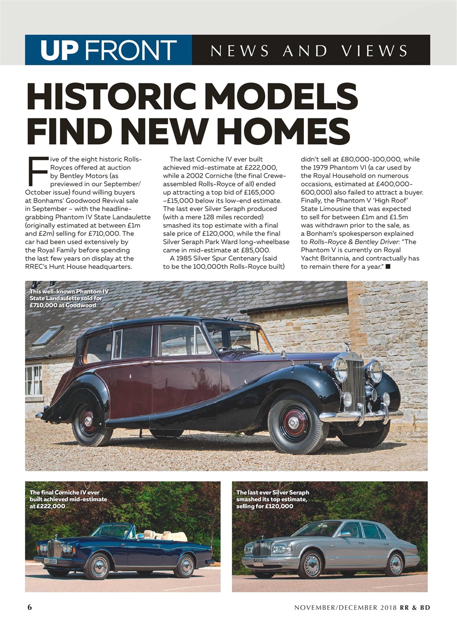 Rolls-Royce & Bentley Driver Preview Pages