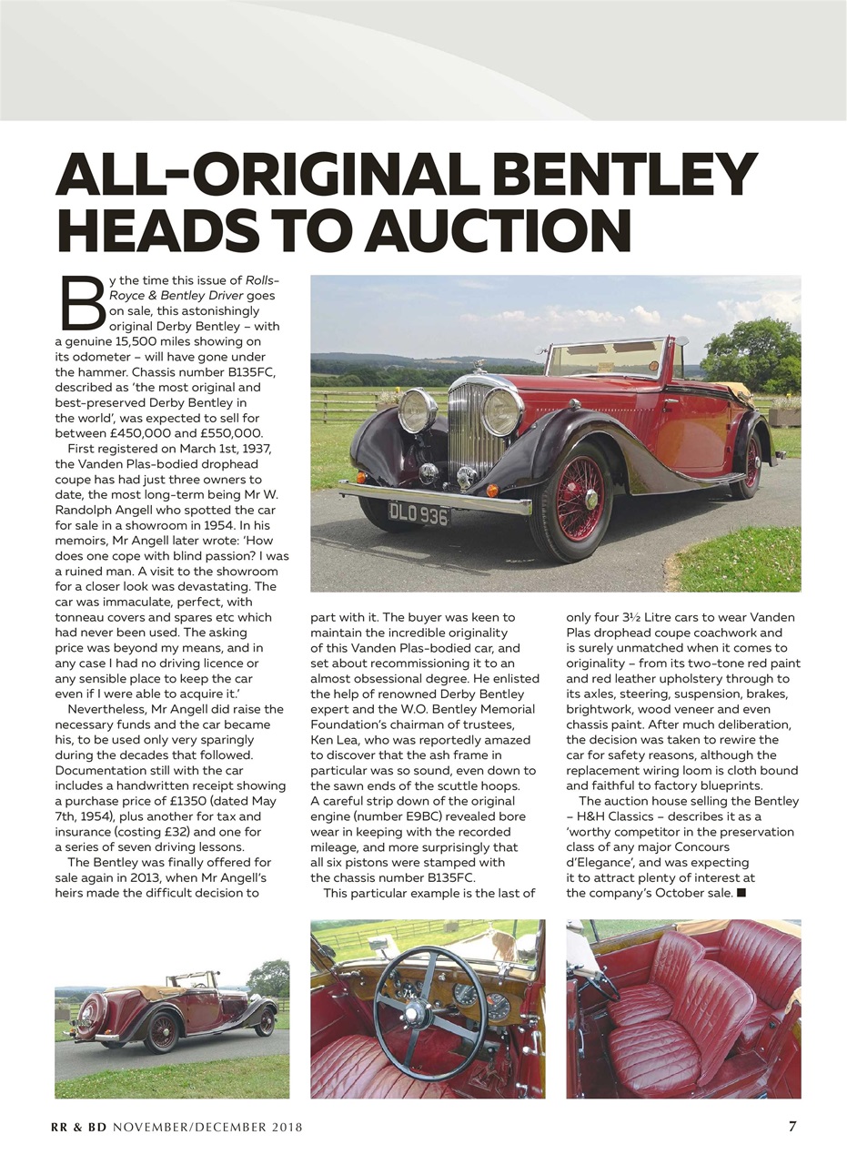 Rolls-Royce & Bentley Driver Preview Pages