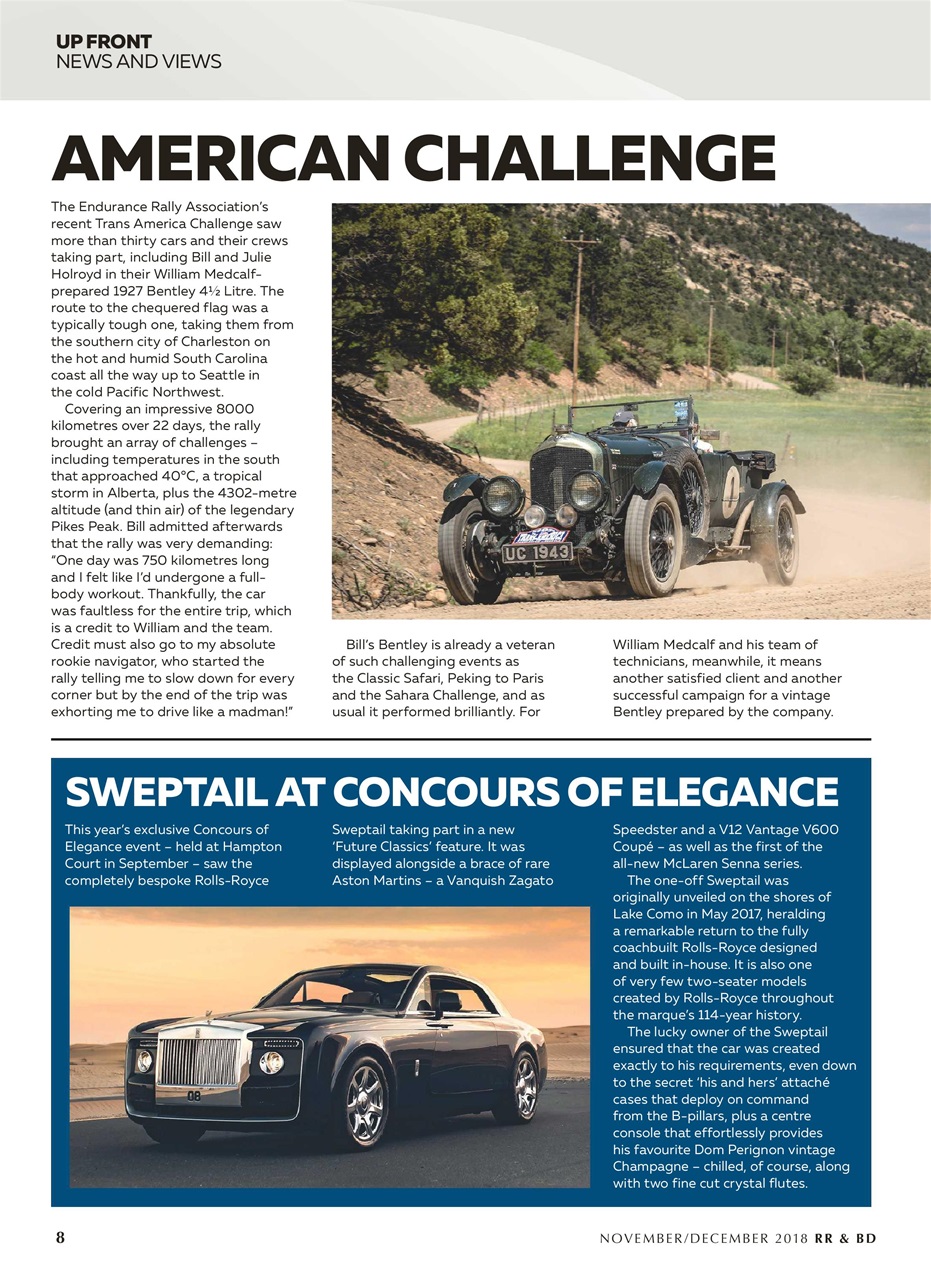 Rolls-Royce & Bentley Driver Preview Pages