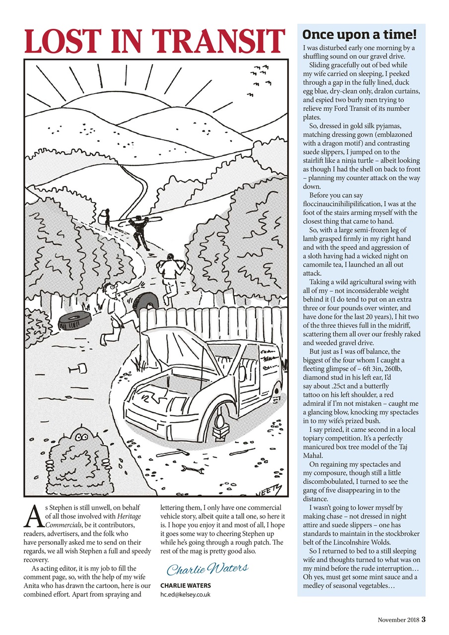 Heritage Commercials Magazine Preview Pages