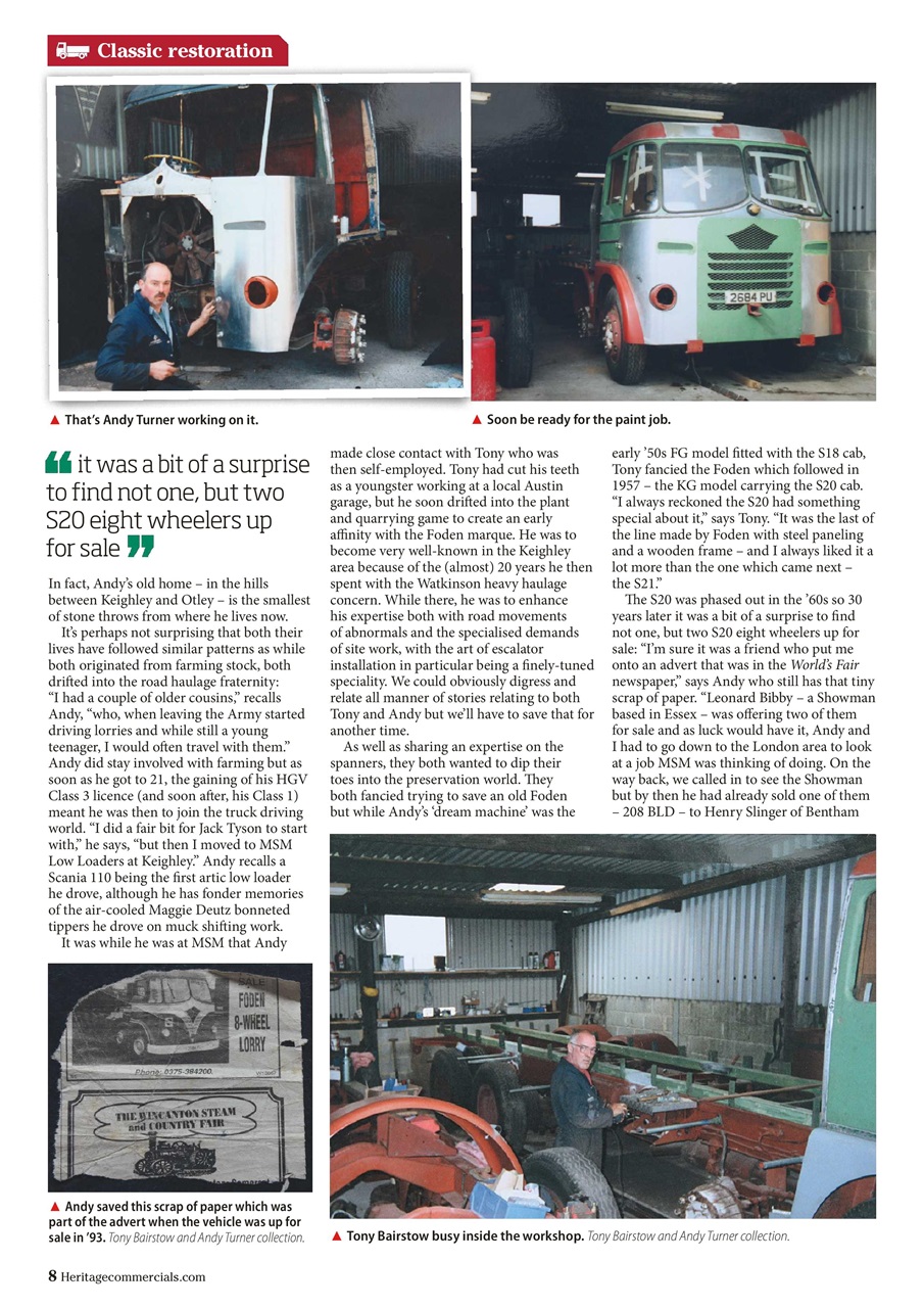 Heritage Commercials Magazine Preview Pages