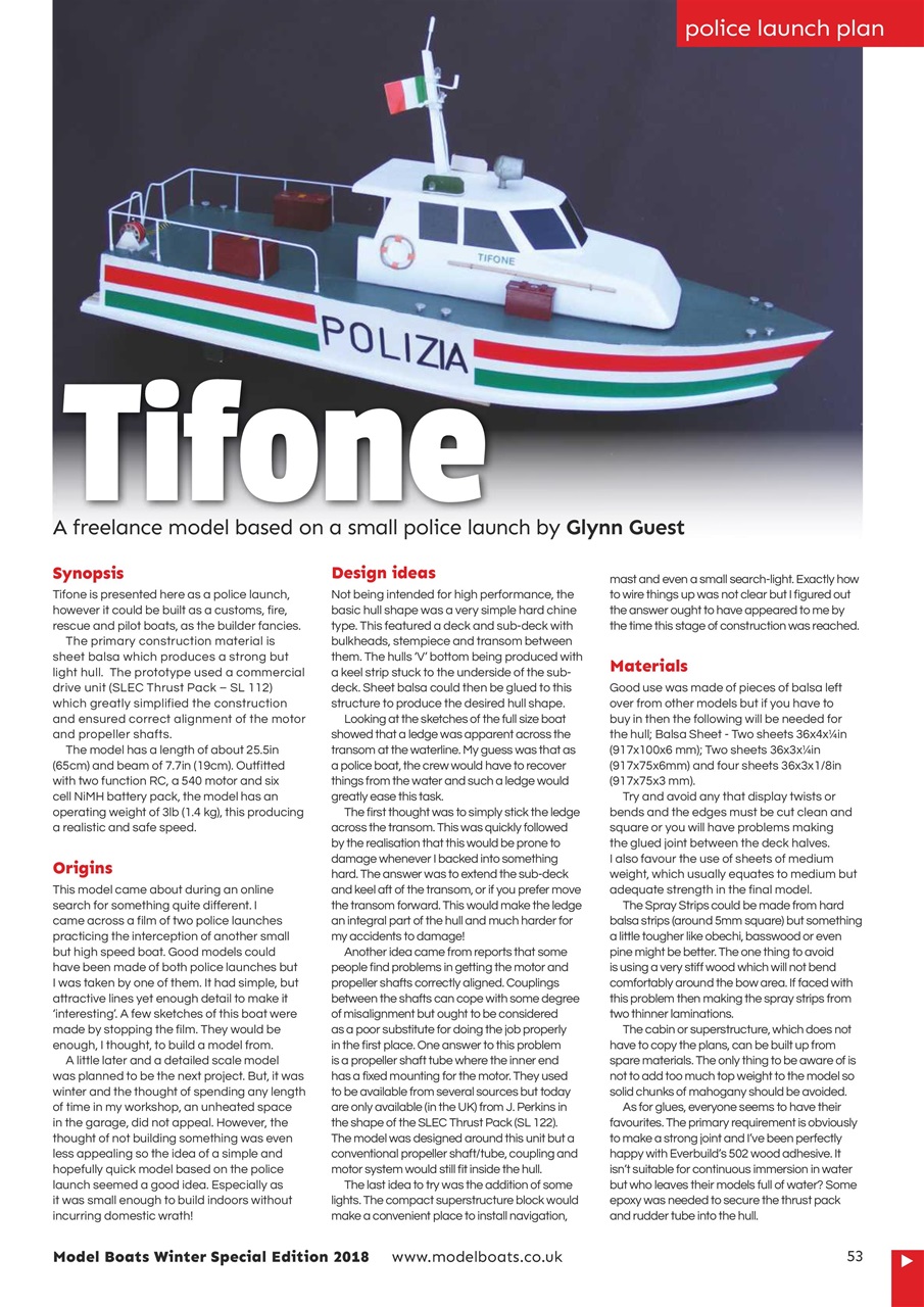 Model Boats Preview Pages