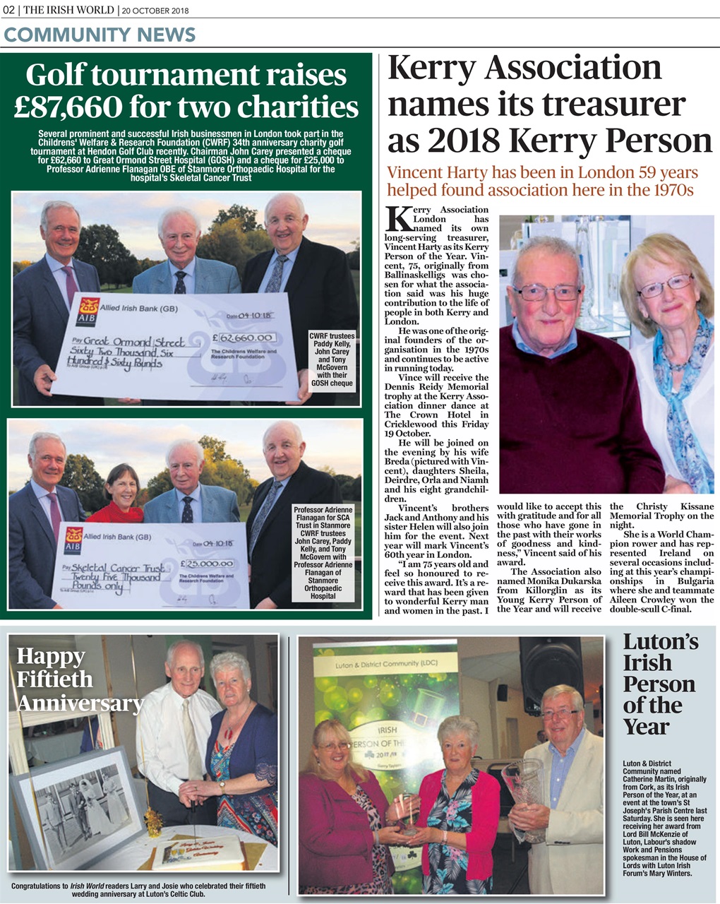 Irish World Preview Pages