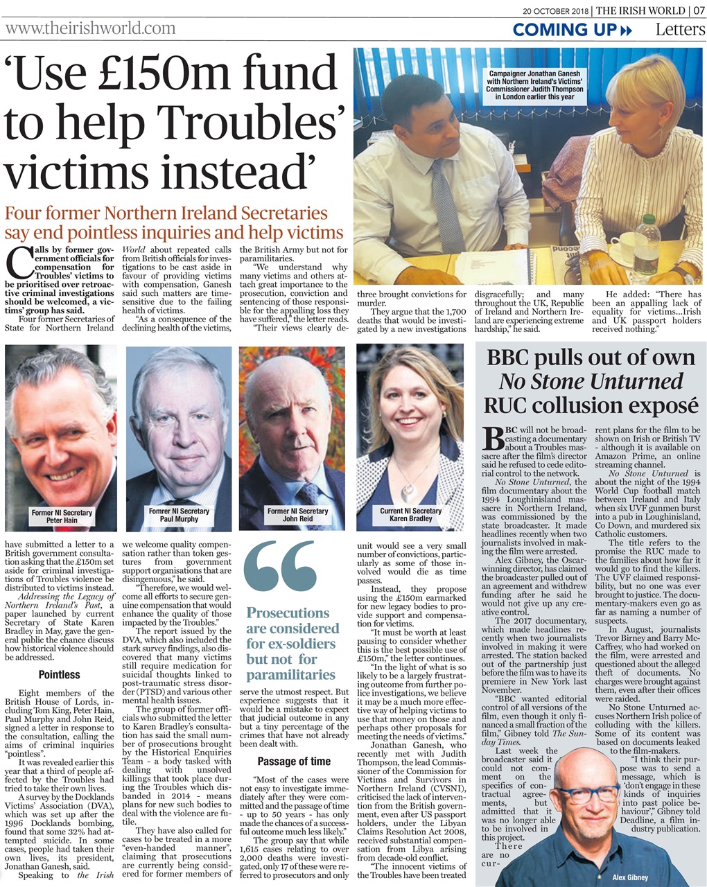 Irish World Preview Pages