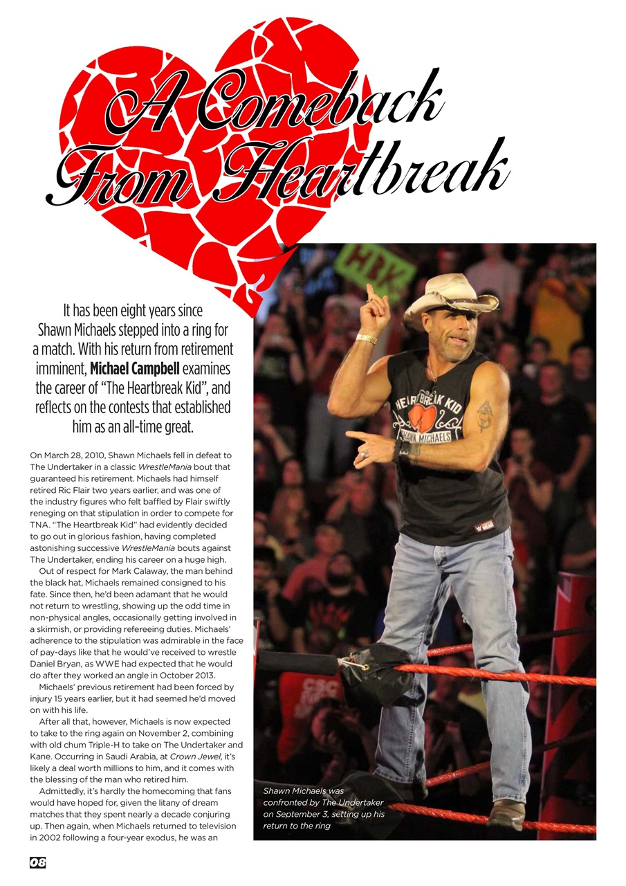 Wrestletalk Magazine Preview Pages